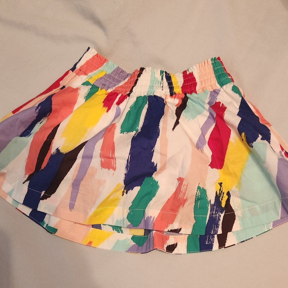 Kate Spade Multi Skirt With Attached Bloomers
